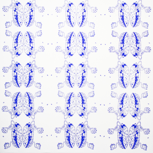 Cold Ears Factory | Burger Lily silkscreen